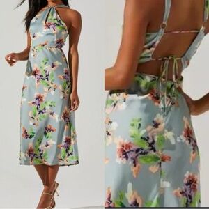 sage green short sleeve dress Baltic Born Womens Avery Short Dress | Sage main image 1